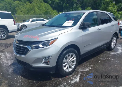 2021 Chevrolet Equinox Fwd Ls z USA, uszkodzony, nr VIN 3GNAXHEV4MS142165
